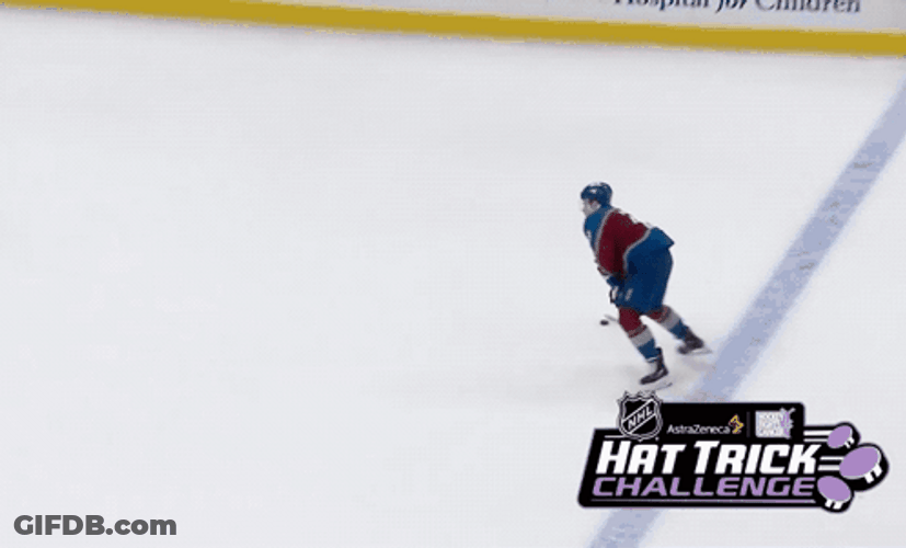 Hat Trick Streaks Up Wing GIF