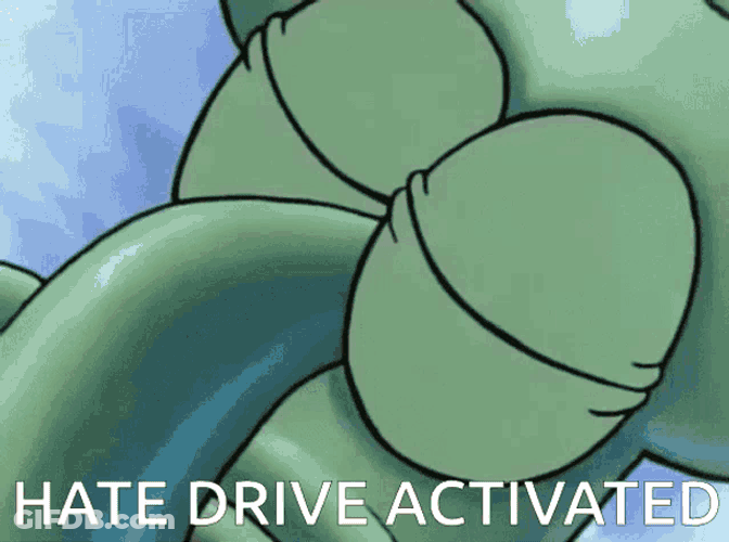 Hate Hate Drive Activated GIF