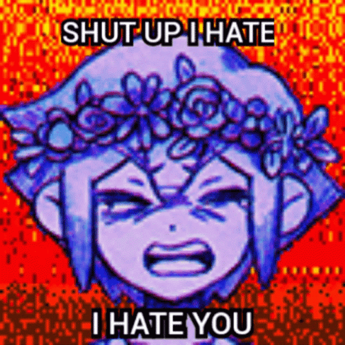 Hate Hate Hate Female Omori Crying GIF