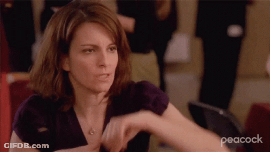 Hate Hate Hate Liz Lemon Thumbs Down GIF