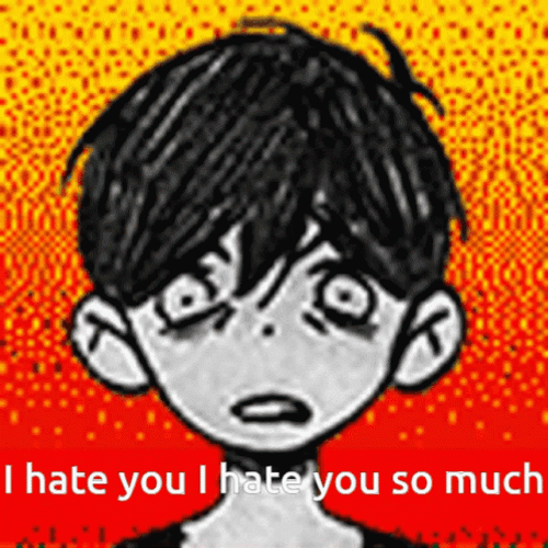Hate Hate Hate Omori Angry GIF