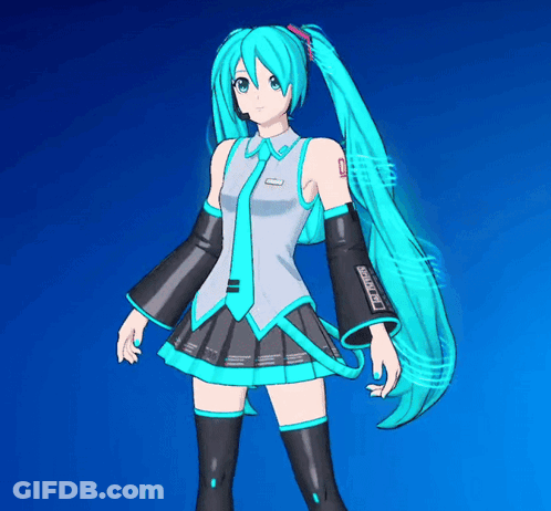 Hatsune Miku Anime Character GIF