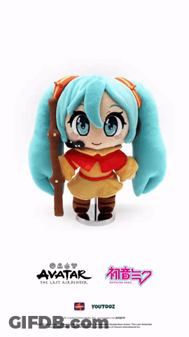 Hatsune Miku From Avatar The Last Airbender GIF