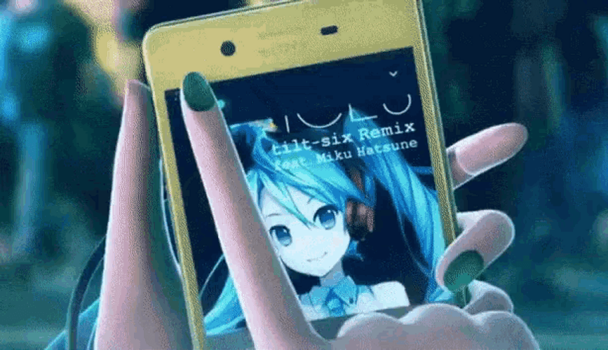 Hatsune Miku Loud Sound GIF