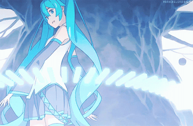 Hatsune Miku Magic Powers GIF