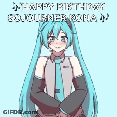 Hatsune Miku Smiling With Tie GIF