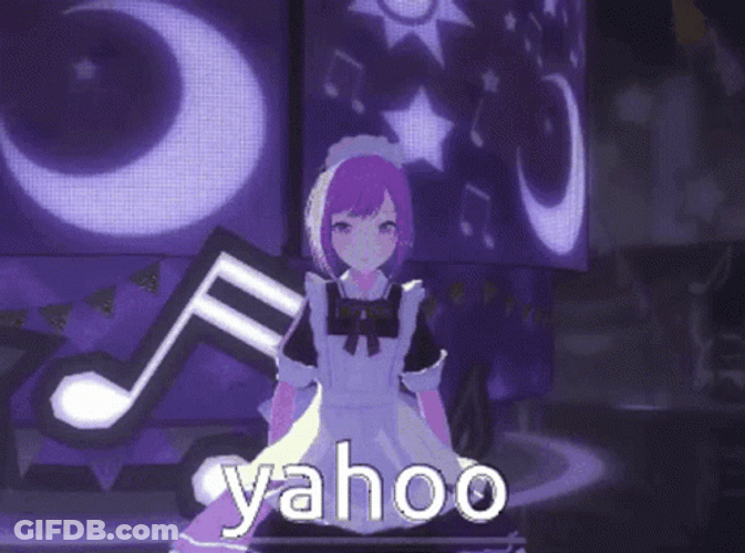 Hatsune Miku Yahoo GIF