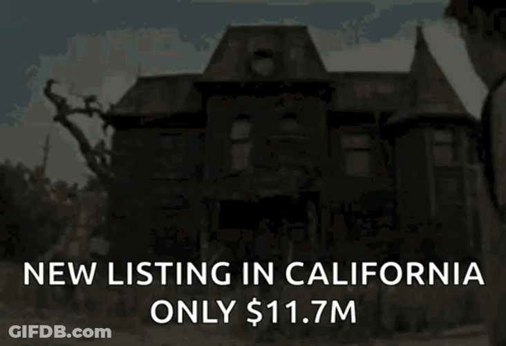 Haunted House In California GIF