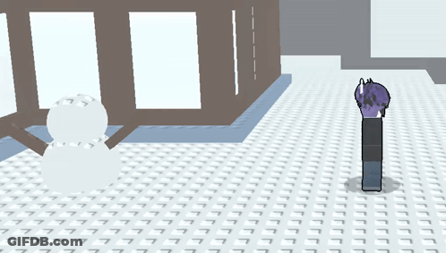 Haunted House Surrounded By Trees And Fence At Night GIF