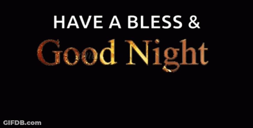 Have A Bless And Good Night GIF