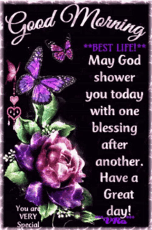 Have A Blessed Day May God Shower GIF