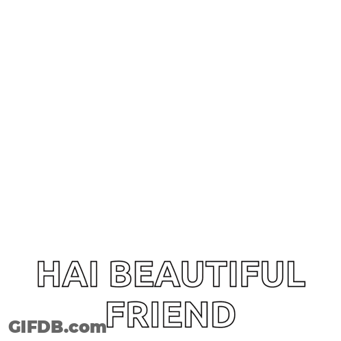 Have A Blessed Sunday Hai Beautiful Friend GIF