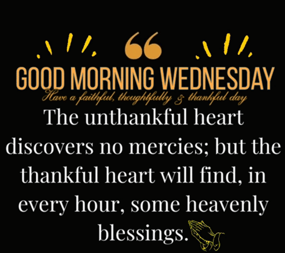 Have A Blessed Wednesday Life Quote GIF