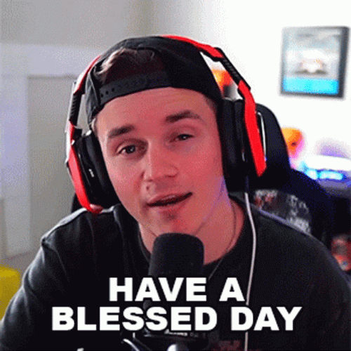 Have A Blessed Wednesday Streamer Russ GIF