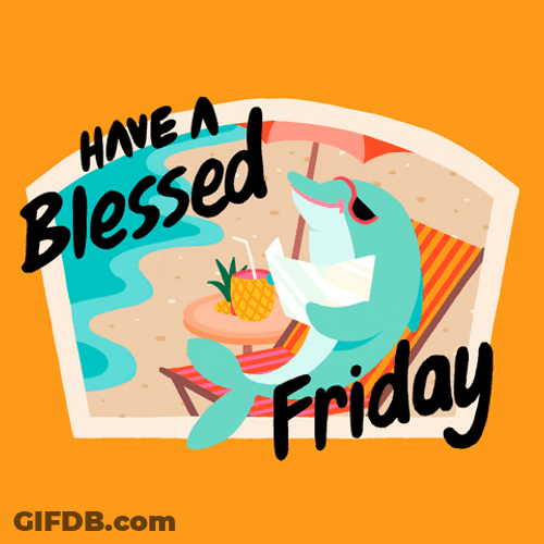 Have A Friday Blessings Penguin Sticker GIF
