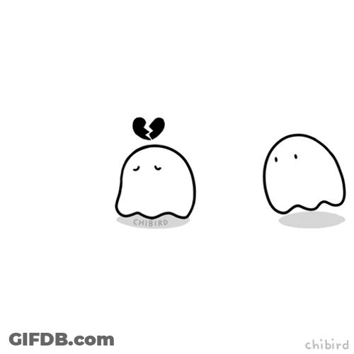 Have A Ghost Hug You Need It Couple GIF
