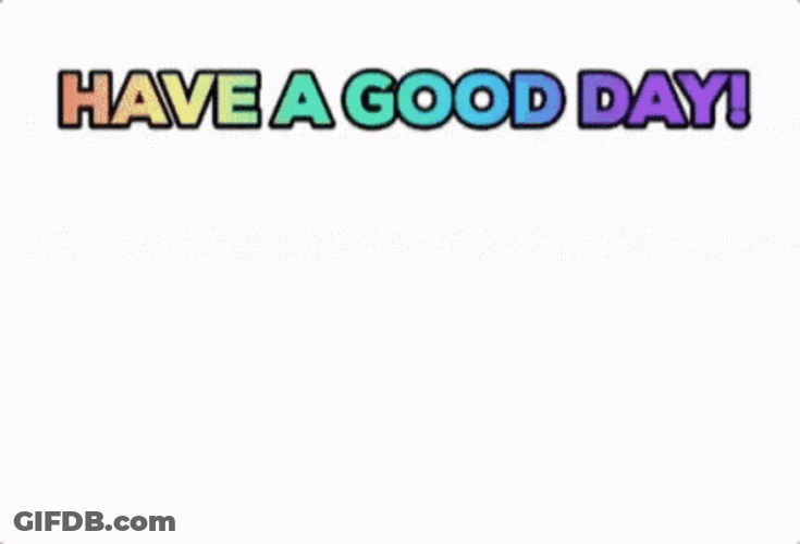 Have A Good Day Dog Waving GIF