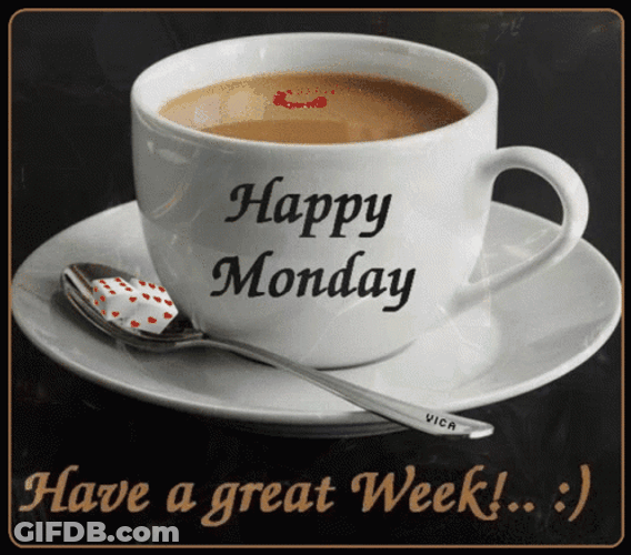 Have A Good Monday Coffee First GIF
