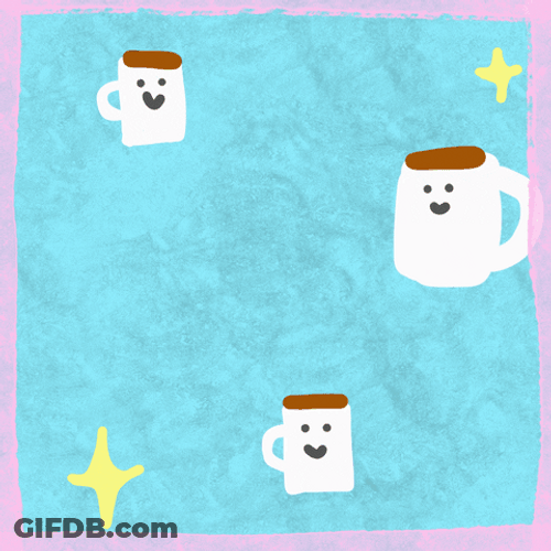 Have A Good Monday Coffee Spill GIF
