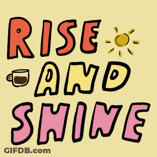 Have A Good Monday Rise And Shine GIF