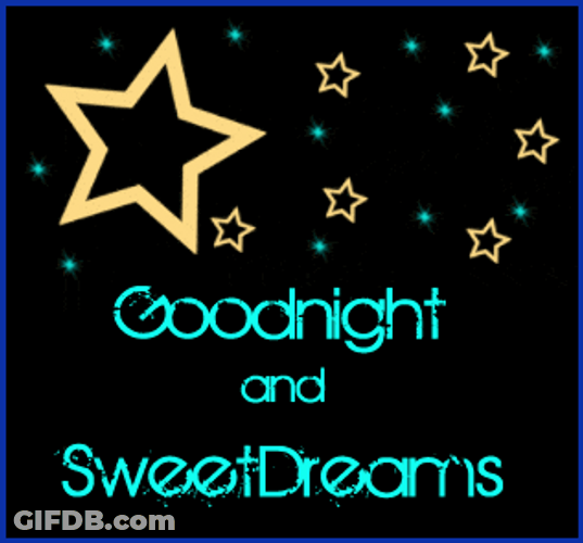 Have A Good Night  Sweet Dreams Twinkling Stars GIF