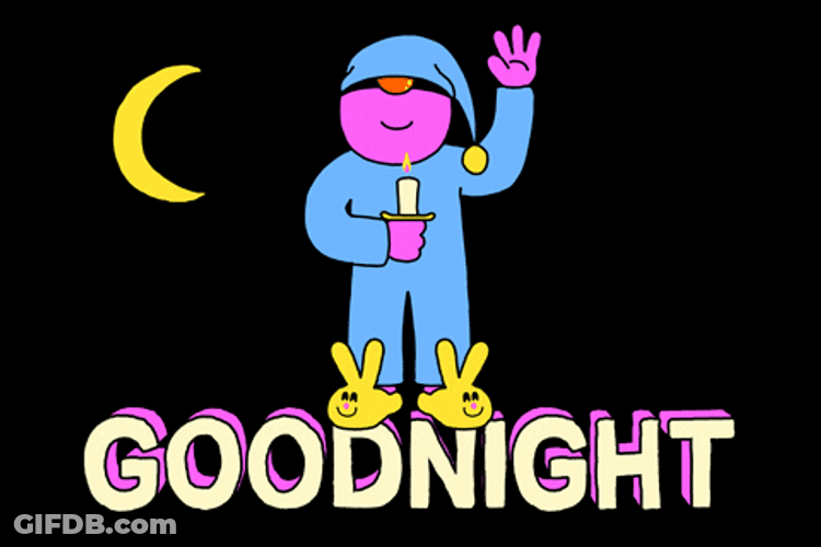 Have A Good Night Wave In Pajama GIF