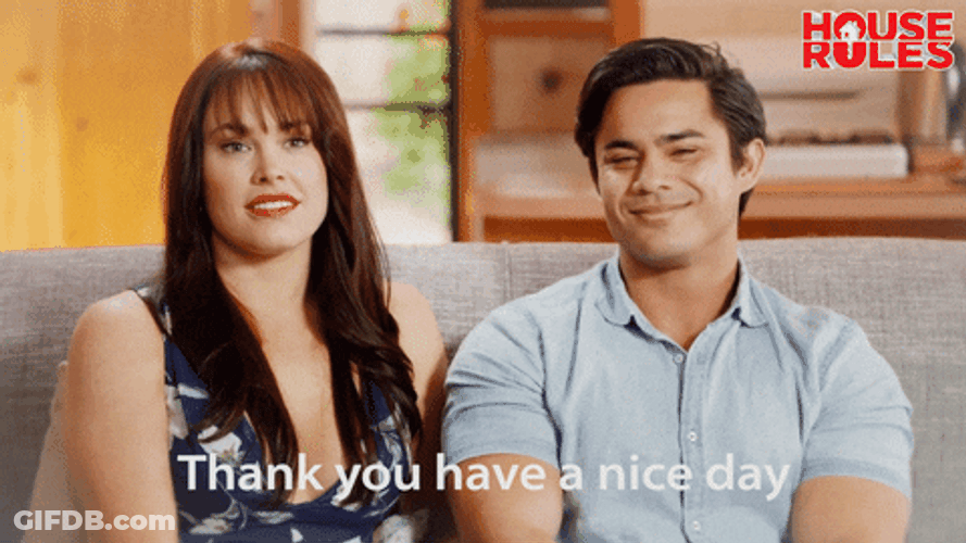 Have A Great Day At School Couple Talking GIF