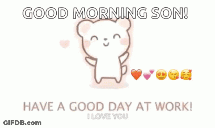 Have A Great Day At School Son GIF