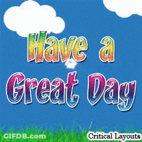 Have A Great Day At School Sparkly Background GIF
