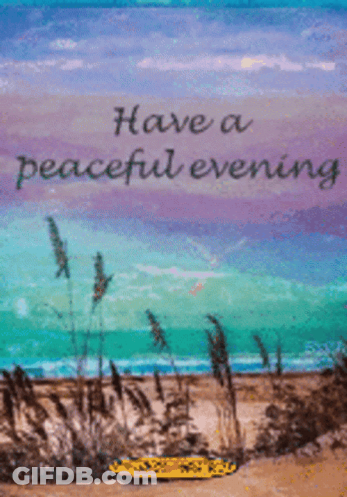 Have A Great Evening Sea GIF