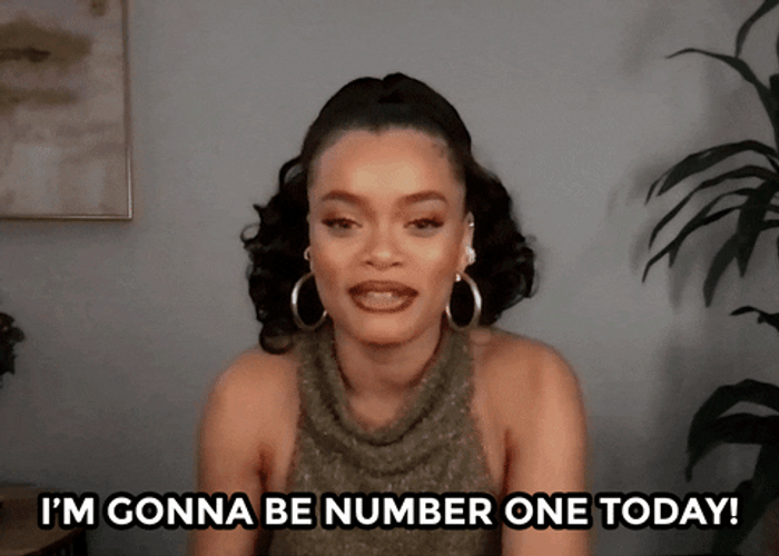 Have A Great First Day Andra Day Be Positive GIF