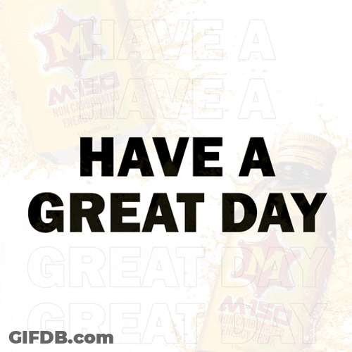 Have A Great First Day Energize Yourself GIF