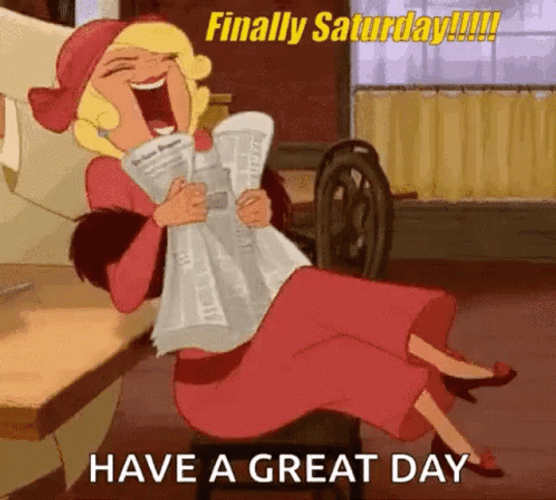 Have A Great Saturday Charlotte La Bouff GIF
