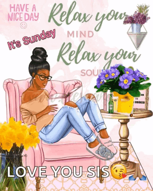 Have A Great Sunday Lets Read Book GIF