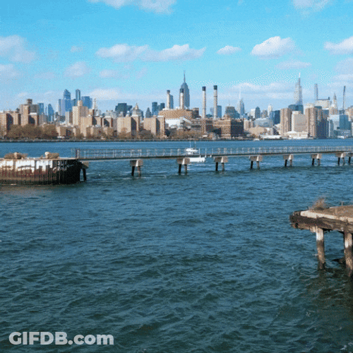 Have A Great Wednesday City Skyline GIF