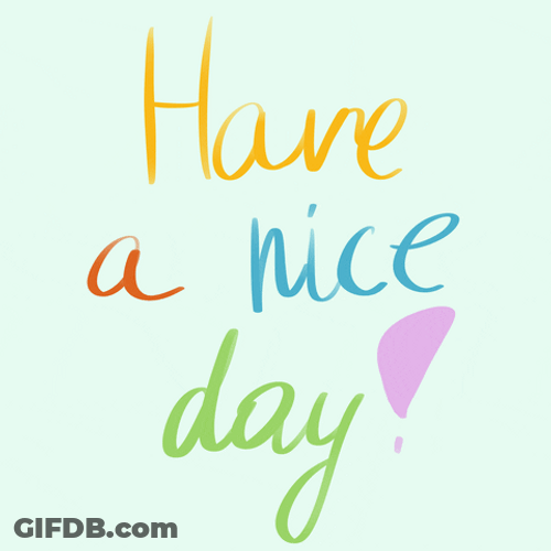 Have A Great Wednesday Cute Font GIF