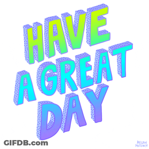 Have A Great Wednesday Gradient GIF