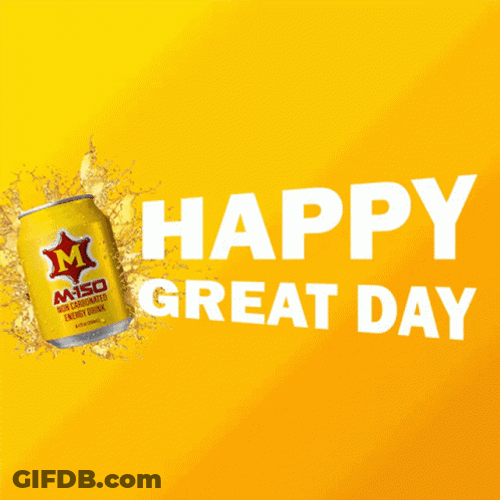Have A Great Wednesday Happy Drink GIF