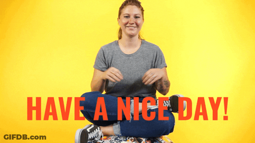 Have A Great Wednesday Yoga Pose GIF