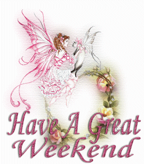 Have A Great Weekend Butterfly Fairy GIF