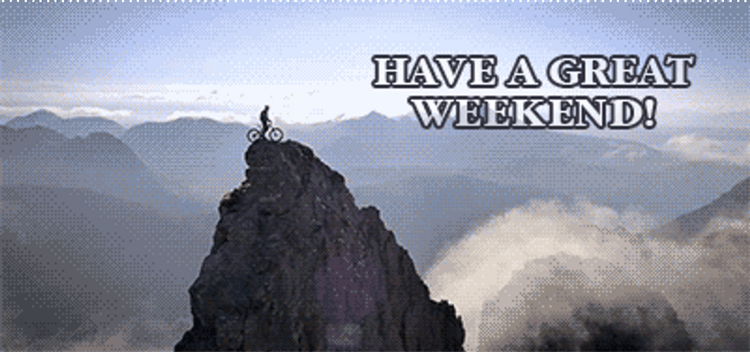 Have A Great Weekend Cyclist GIF