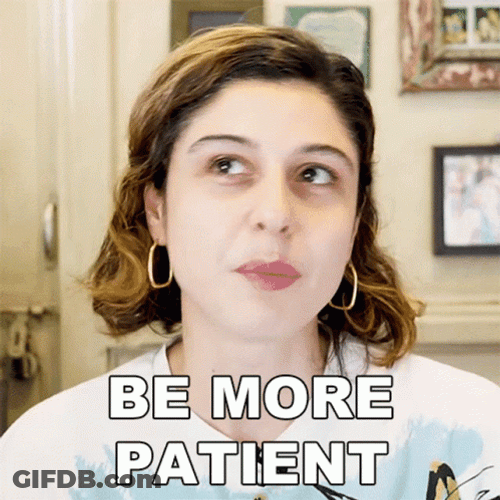 Have A Little More Patience GIF