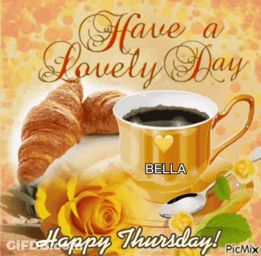 Have A Lovely Coffee Thursday Morning GIF
