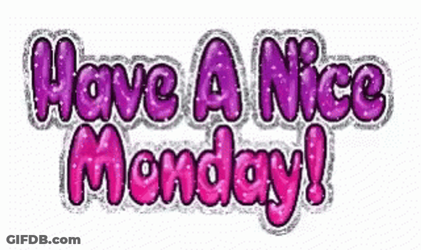 Have A Nice And Marvelous Monday GIF