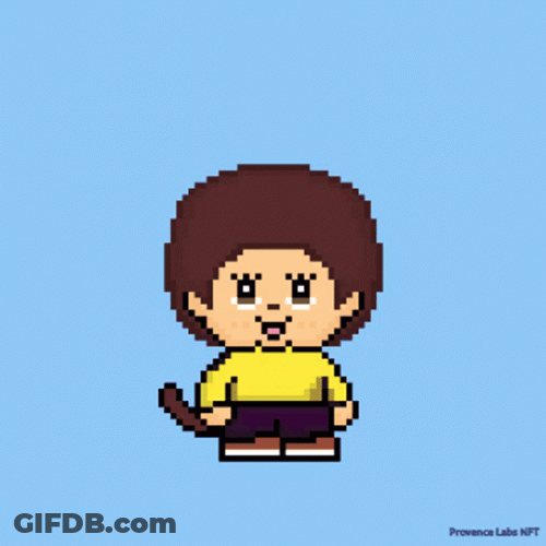 Have A Nice Day 8 Bit Pixelated GIF