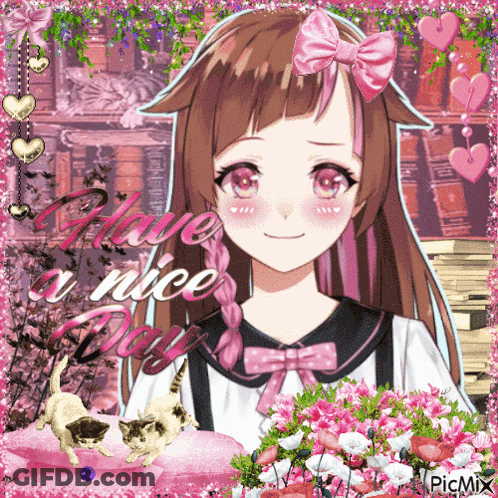 Have A Nice Day Girl GIF
