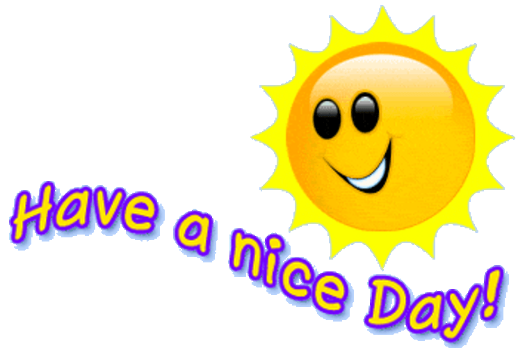 Have A Nice Day Sunny Smile Happy GIF