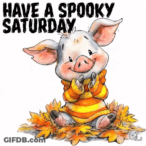 Have A Spooky Saturday Happy Saturday GIF