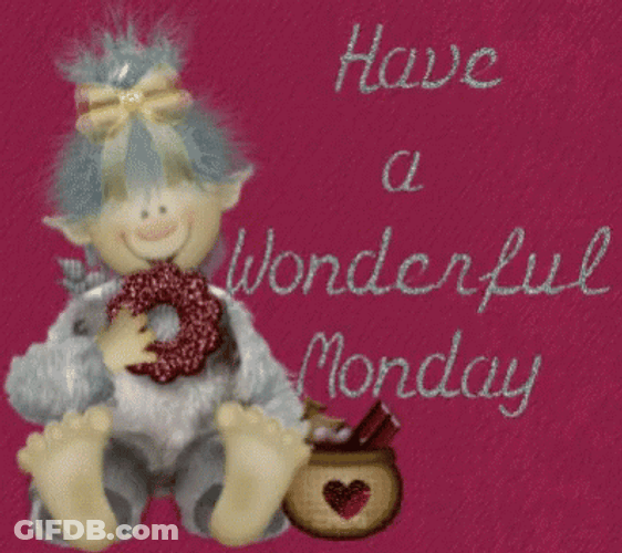 Have A Wonderful Marvelous Monday GIF