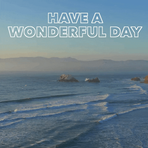 Have A Wonderful Monday Sunrise Sea GIF